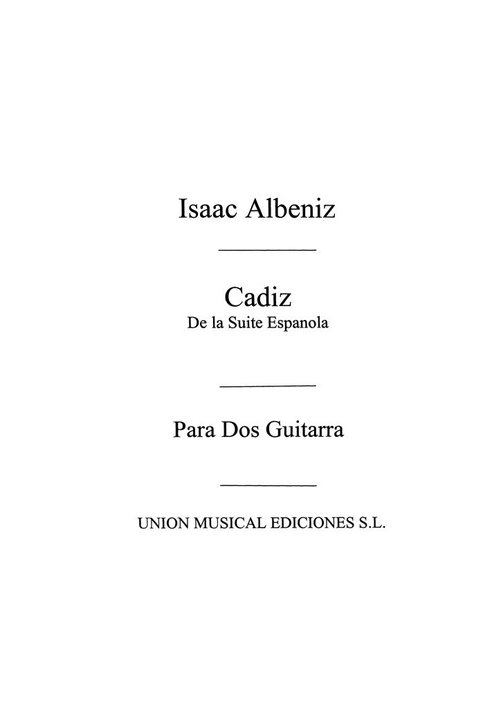 Cadiz Serenata